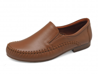 Women Courts Flat SY-07 Tan Nappa